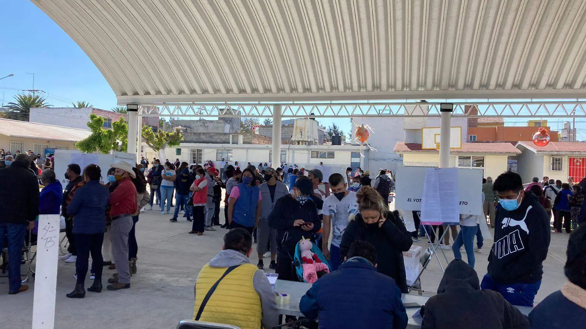 Compra de votas y acarreos en elecciones de la junta auxiliar Ignacio Zaragoza